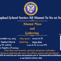 Att: ALL ALUMNI are invited to Our 1st Annual Alumni Mass and Gathering