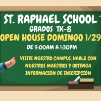 Open House Domingo Enero 29 de 9am a 1:30 pm