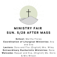Ministry Fair this Sunday