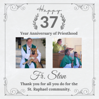 Happy Anniversary Fr. Stan !