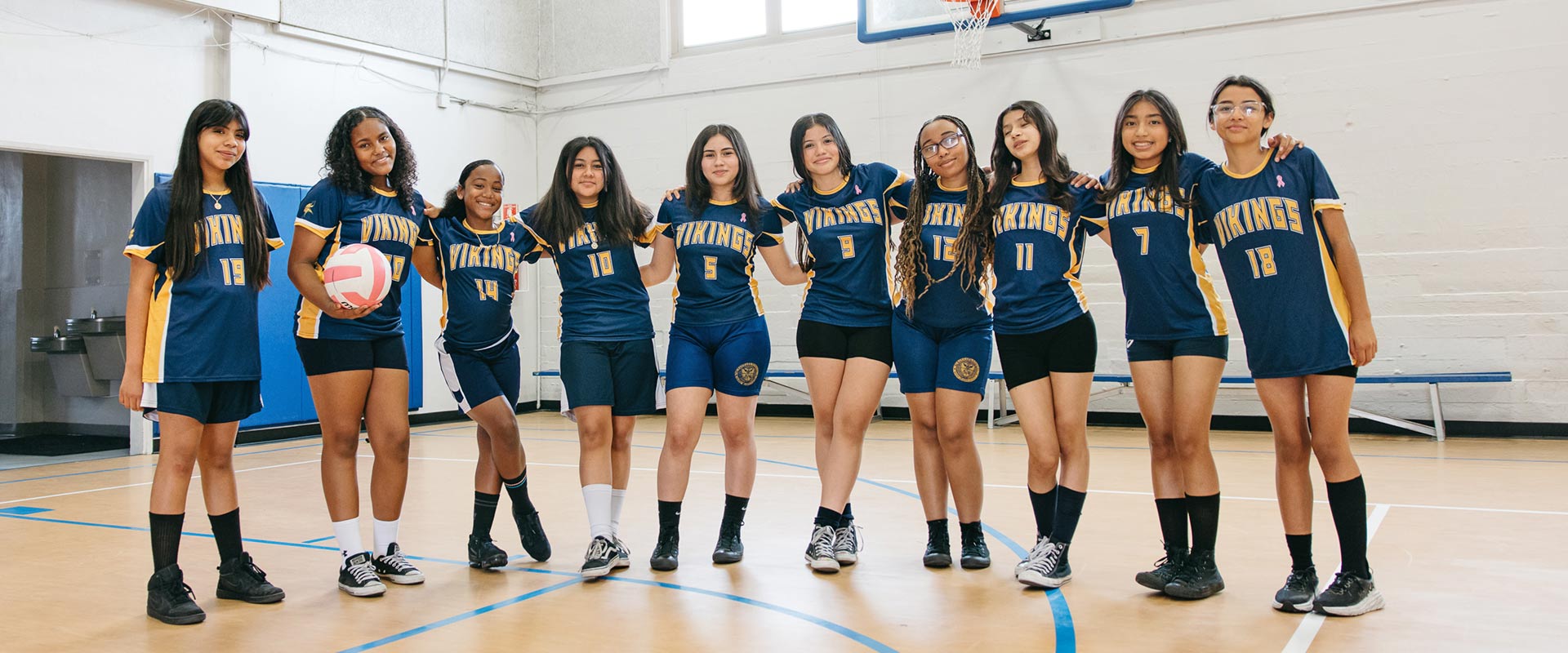 St. Raphael girls volleyball team
